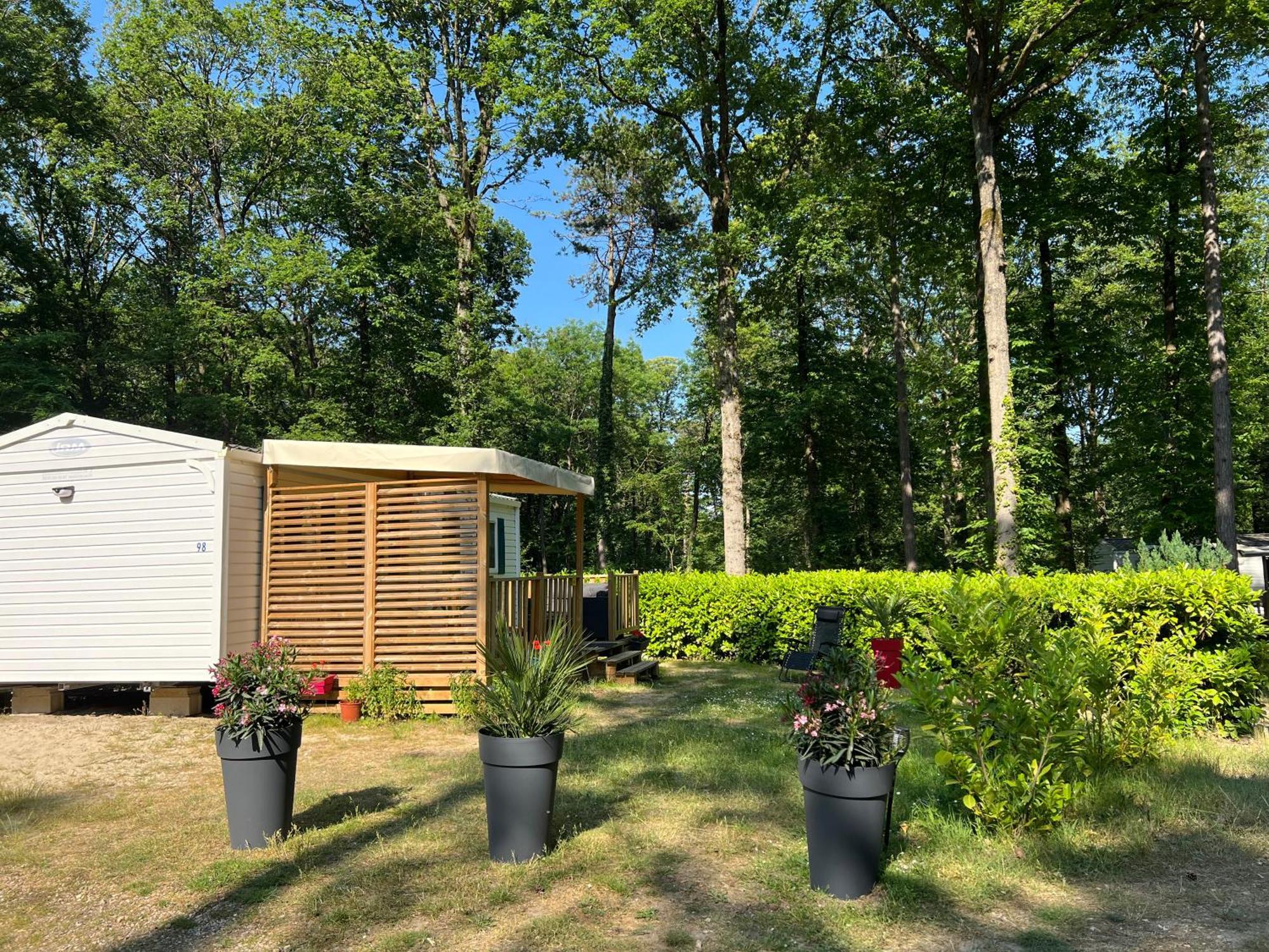 mobil home Saint-Cheron Bagian luar foto